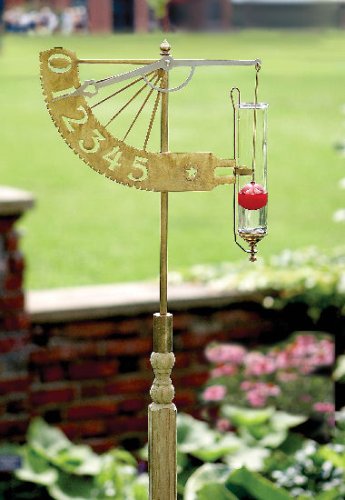 Float and Lever Mechanical Rain Gauge