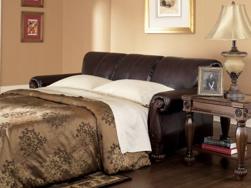 BRENTWOOD MAHOGANY QUEEN SOFA SLEEPER