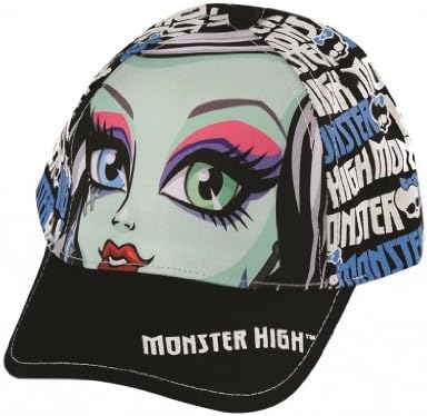 Official Licensed Genuine Monster High Mattel Girls Black Cap Hat - Licensed Monsters High Mattel Merchandise