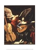 (11x14) Carlo Saraceni St Cecilia and the Angel Art Print Poster