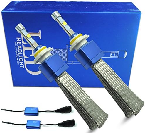 Amak 2x 40W 4800LM 9005 HB3 LED Headlight Bulbs Conversion Kit Super Bright CREE Chip 6000K White High Beam