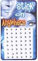 Pack of 48 Clear Stick On Crystals-Non Pierce Nose Ring / Fake Lip Ring