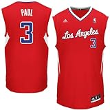 NBA Los Angeles Clippers Chris Paul Replica Basketball Jersey Red, Small