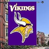 Minnesota Vikings Applique Banner Flag