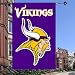 Minnesota Vikings Applique Banner Flag
