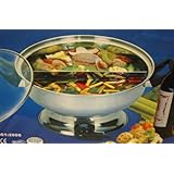 Shabu Shabu Hot Pot, Electric Mongolian Hot Pot With Divider