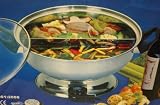 Shabu Shabu Hot Pot, Electric Mongolian Hot Pot W/DIVIDER