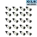 GLS Audio XLR MALE Plugs Conntectors XLR-M Plug - 20 Pack