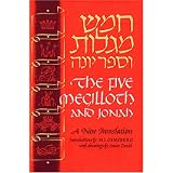 Five Megilloth and Jonah-PR-Hebrew/English ~ Ismar David