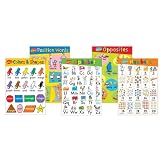 Dr. Seuss(TM) Beginning Concepts Bulletin Board Set - Includes 5 Panels for Early Learning.
