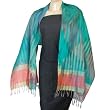 Scarf for Girls Pure Silk Designer Accessory 21 x 72 inches