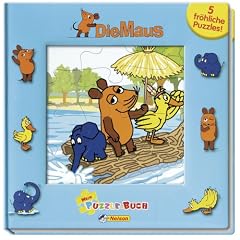 Die Maus - Mein Puzzle-Buch: 5 fr�hliche Puzzles!