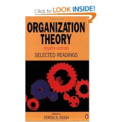 Organization Theory: Selected Readings (Penguin business)