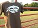 Rodeo Beach Saltwater Cowboy Up on Shark Chocolate Brown T Shirt