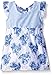 Nannette Baby Girls' Little 2 Piece Chambray and Printed Lace Top and Legging