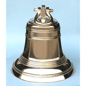 Eighteen Inch Diameter Brass Ship's Bell by 