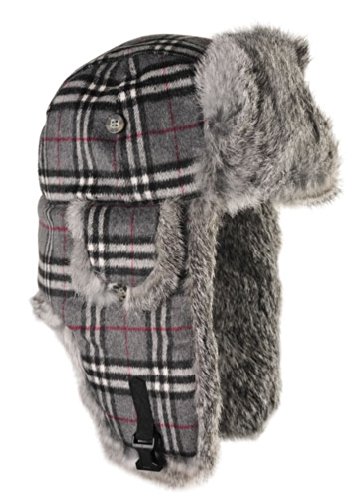 Mad Bomber Original Bomber Cap with Rabbit Fur
