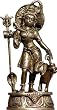 Shiva Statue Brass Figurine (mst300a)