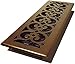 Decor Grates SPH414-RB Floor Register, 4x14, Rubbed Bronze Finish
