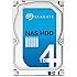 Seagate 4TB NAS HDD SATA 6Gb/s NCQ 64MB Cache 3.5-Inch Internal Bare Drive (ST4000VN000)