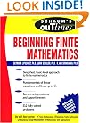 Schaum's Outline of Beginning Finite Mathematics