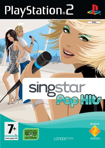Childrens Toyshop  Video Games : SingStar Pop Hits Solus (PS2)