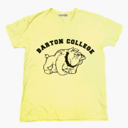 カレッジ Ｔシャツ バートン大学のバスケットチームのロゴアレンジカレッジＴシャツ BARTON COLLEGE