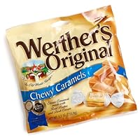 Werther's Original Chewy Caramels, 5.5-Ounce Bags (Pack of 12)