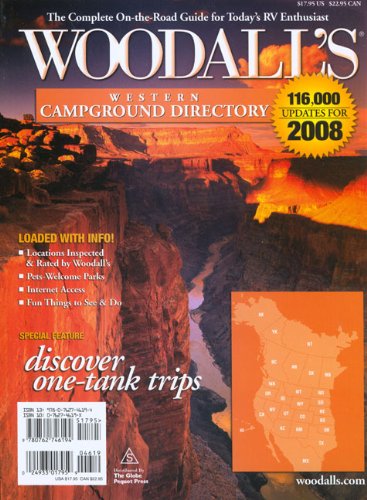 Woodall's Western America Campground Directory, 2008 (Woodall's Campground Directory: Western Ed.)