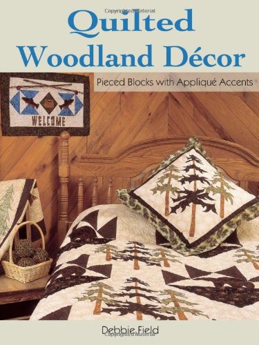 Quilted Woodland Decor: Pieced Blocks with Applique Accents
