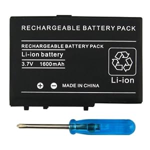 51Jp6L8VE1L. AA300  Rechargeable Battery Pack for Nintendo DS Lite