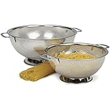 RSVP Precision Pierced Stainless-Steel 5-Quart Colander