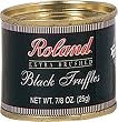 Roland Extra Brushed Black Truffles, 0.875-Ounce Tin