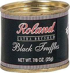 Roland Extra Brushed Black Truffles, 0.875-Ounce Tin