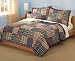 Bradley King Quilt with 2 Shams