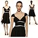 Knielanges Elegantes Cocktail Kleid, Farbe schwarz von Astrapahl