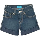 The Childrens Place Girls Dark Denim 5-pocket Shorts Sizes 4 - 14