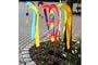Fahne Bali 10 St�ck 140 cm verschied Farben Garten Windspiel