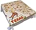 Yeegfeyaa Redandwhitekitchen State of Texas Souvenir Map Tablecloth, 52 inch Square
