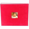 Corduroy D-Ring Album 12"X12"-Cherry