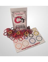 Sports: GOG EXTCY, ENVY, G1 - Color Coded 3x Oring Rebuild Kit - Captain O-Ring