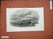 C1880 City Vienna Glacis Town Houses Trees Buildings