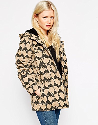 RVCA Printed Hooded Rain Mac 並行輸入品