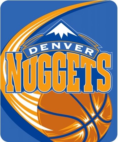 Denver Nuggets Fleece Blanket Throw 50x60