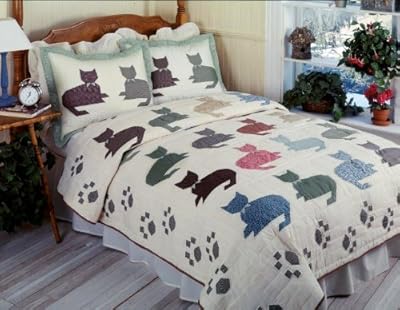 Hedaj Meow King Quilt