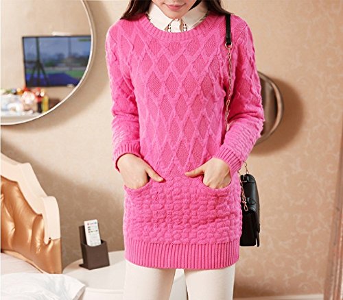 formanism ラウンド ポケット ニット ウール レディース ワンピース