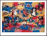 Cleveland Cavaliers - LeBron James - Rookie of the Year - Wood Mounted Poster Print