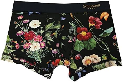 gravevault short trunk FLORA black Men's underwear S(26-30)