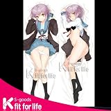 【新入荷中身付き】新品　150cm涼宮ハルヒの憂鬱 長門有希 抱き枕 中身付き　キャラクターいっぱい　ふわふわしたぬいぐるみ抱き枕　クッション　子供抱き枕　誕生日　お祝いプレゼント M-BZ07-4 涼宮ハルヒの憂鬱
