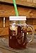 Mason Jar Straw Lids Set of 6 (Regular, White)